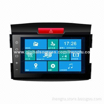Car Navigator, Suitable for Honda CRV, with Bluetooth/TV/GPS/iPhone/CANBus Function
